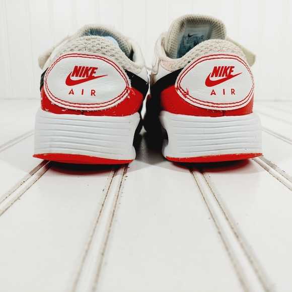 Nike Air Max Logo Strap Lace Up Kids' Athletic Sneakers H114 - Picture 6 of 11